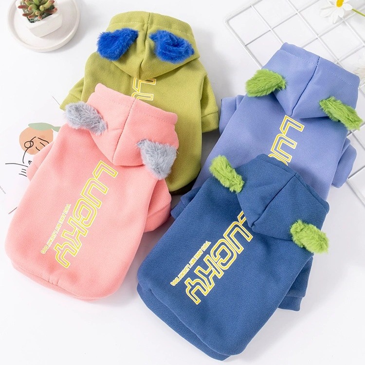 Fleece Hoodie Lined - Pet Fleece Hooded Jacket Hooded Fleece