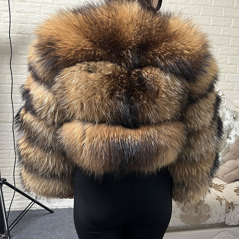 Plus Size Tops Brown Fur Maoma - Winter Clothing Pk recension och pris