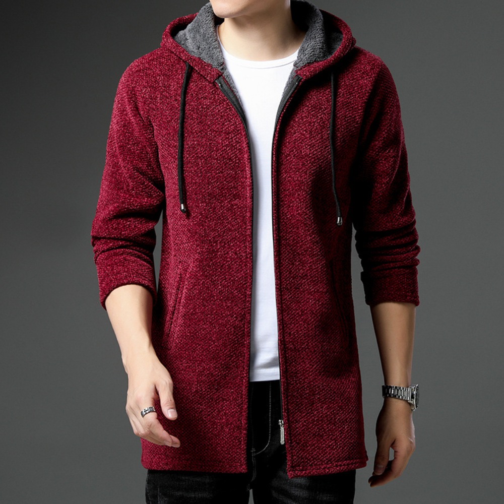 New Arrival Knitted Sweater Me - Fleece Hoodie Lined recension och pris