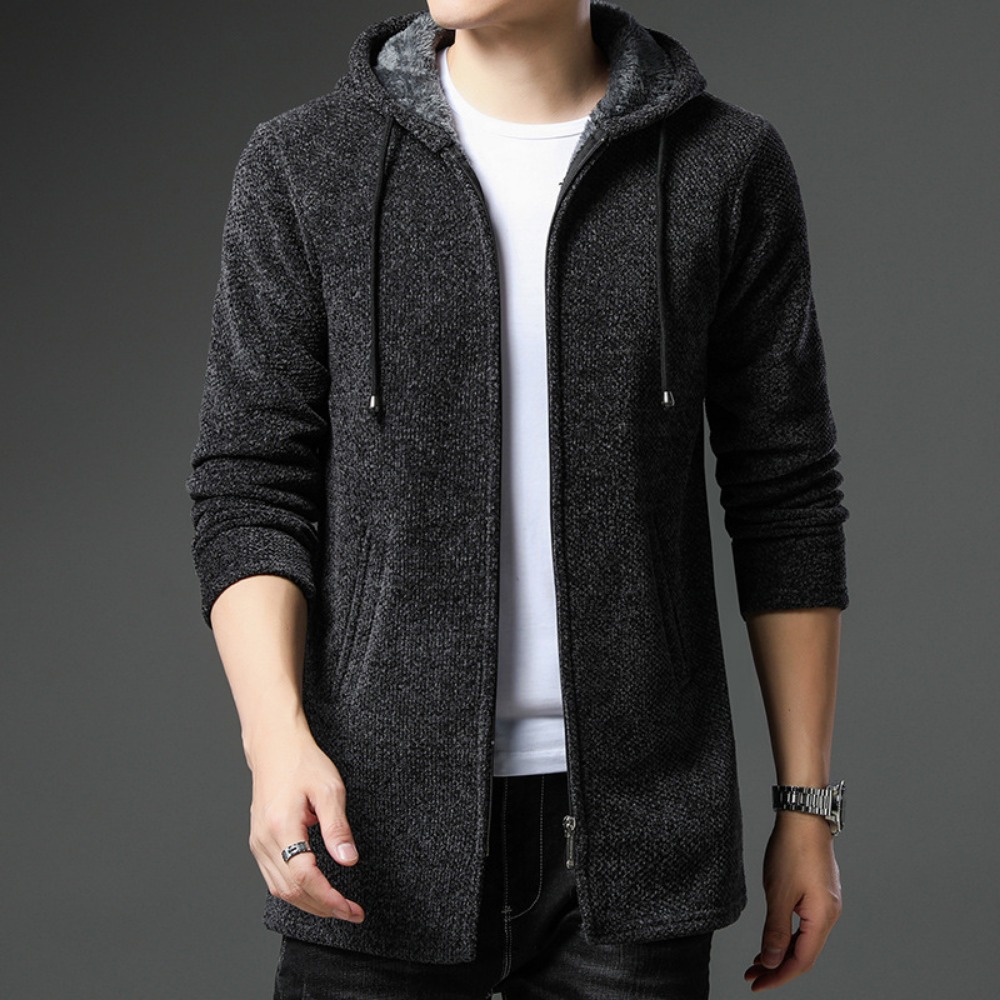 New Arrival Knitted Sweater Me - Fleece Hoodie Lined recension och pris
