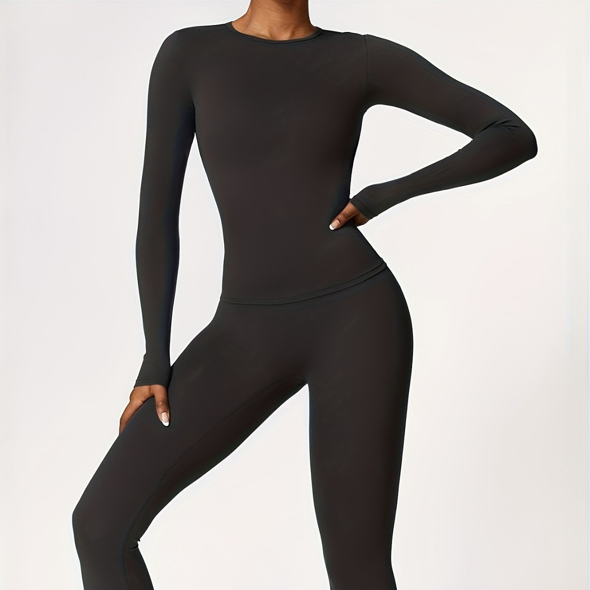 Tight-fitting yoga suit slim l - Winter Clothing For recension och pris