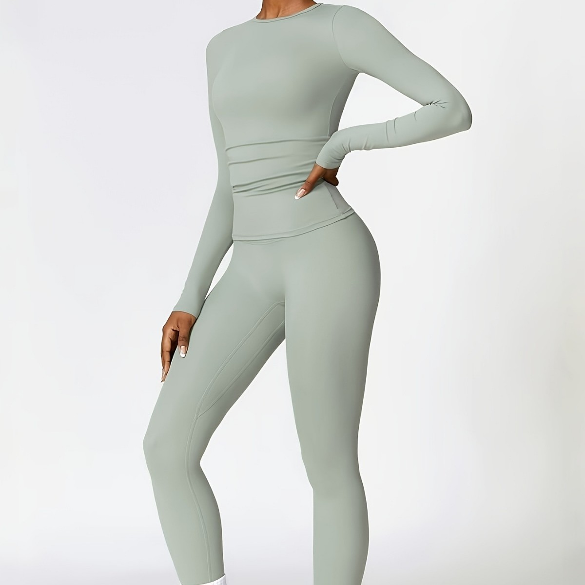 Tight-fitting yoga suit slim l - Winter Clothing For recension och pris