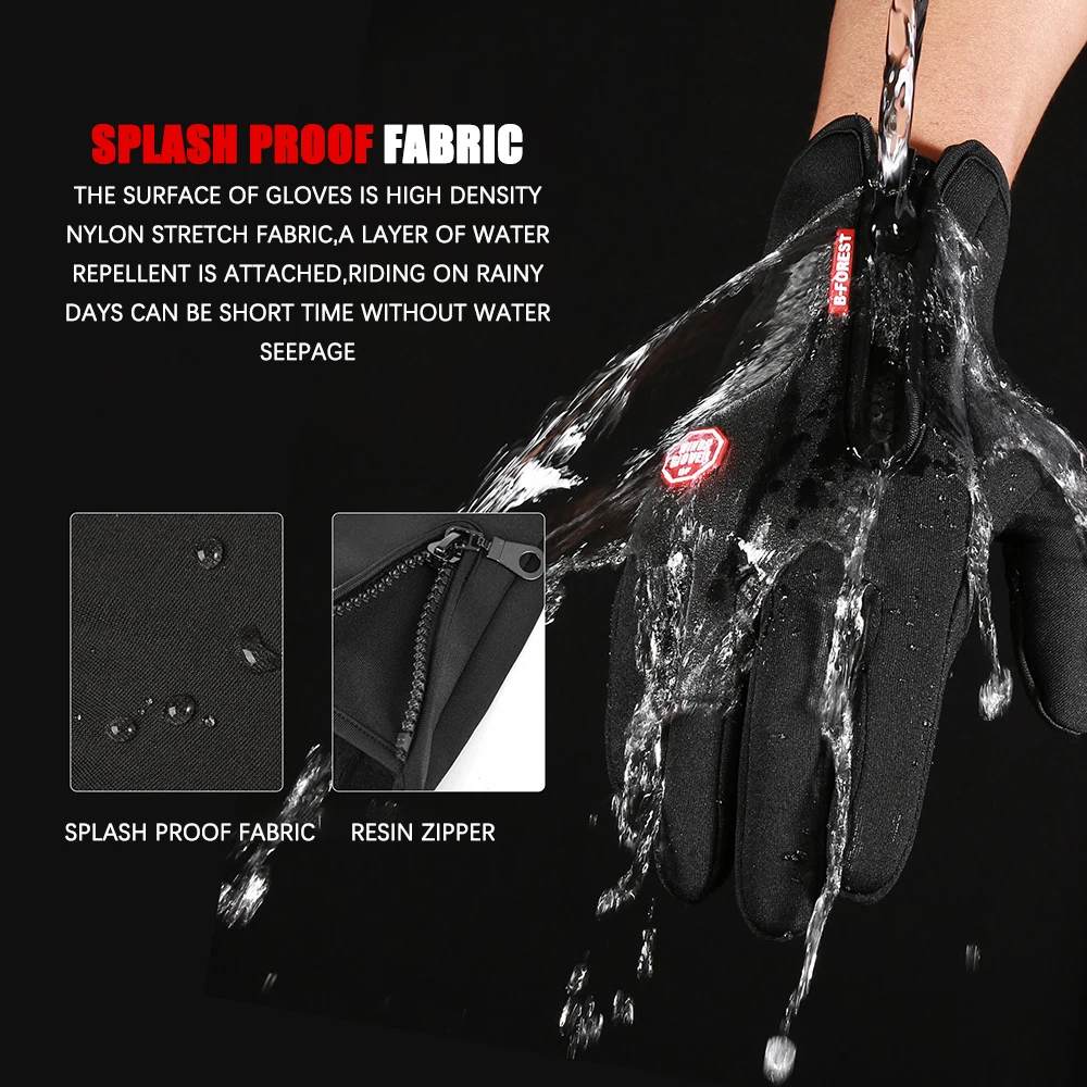 Men Women Winter Cycling Glove - Knit Glove Touch Screen recension och pris