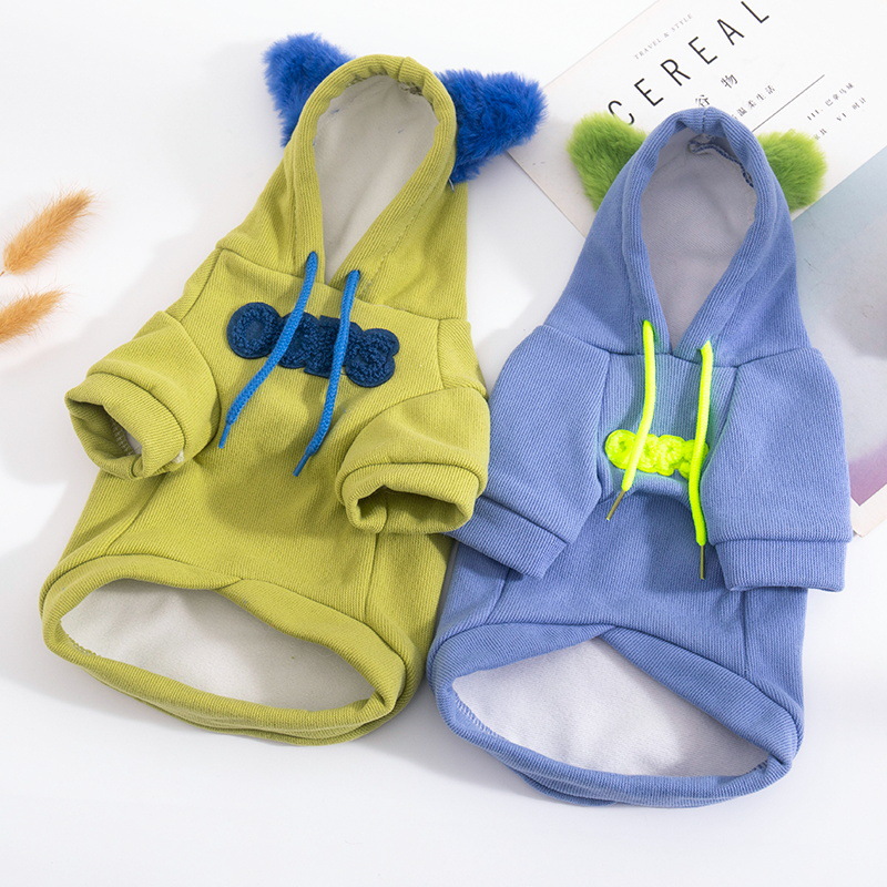 Pet Fleece Hooded Jacket Hoode - Fleece Hoodie Lined recension och pris