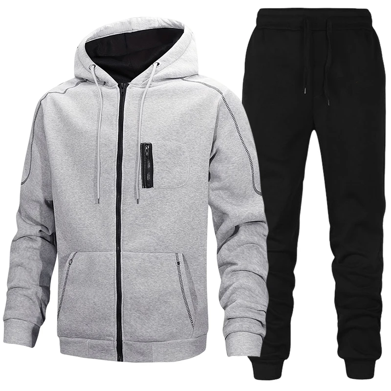 Fashion Men's Tracksuit Casual - Winter Clothing Pk recension och pris