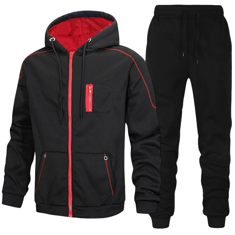 Fashion Men's Tracksuit Casual - Winter Clothing Pk recension och pris