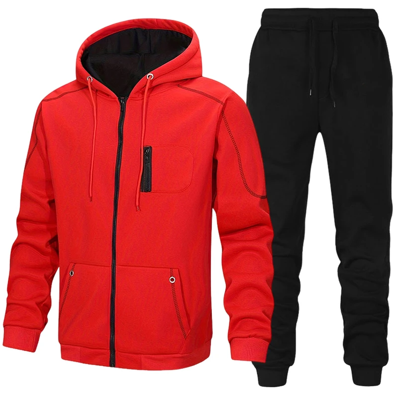 Fashion Men's Tracksuit Casual - Winter Clothing Pk recension och pris