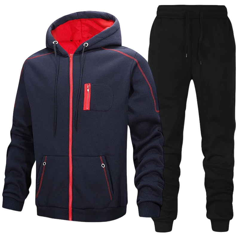 Fashion Men's Tracksuit Casual - Winter Clothing Pk recension och pris