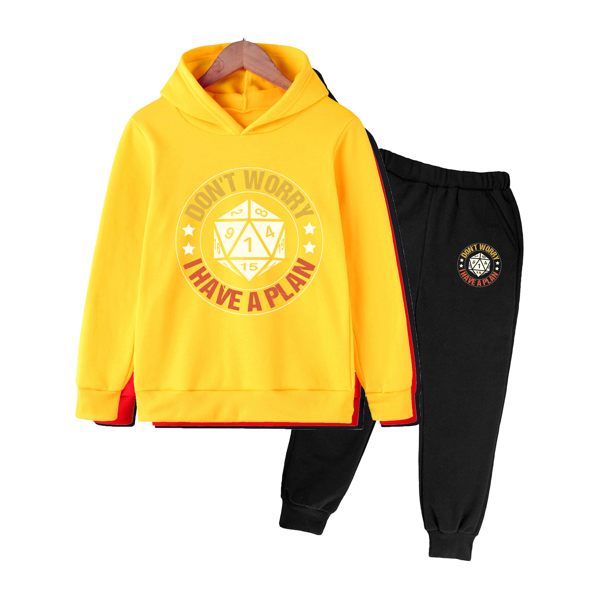 Kids Hoodie and Sweatpants Set - Winter Clothing Dnd recension och pris