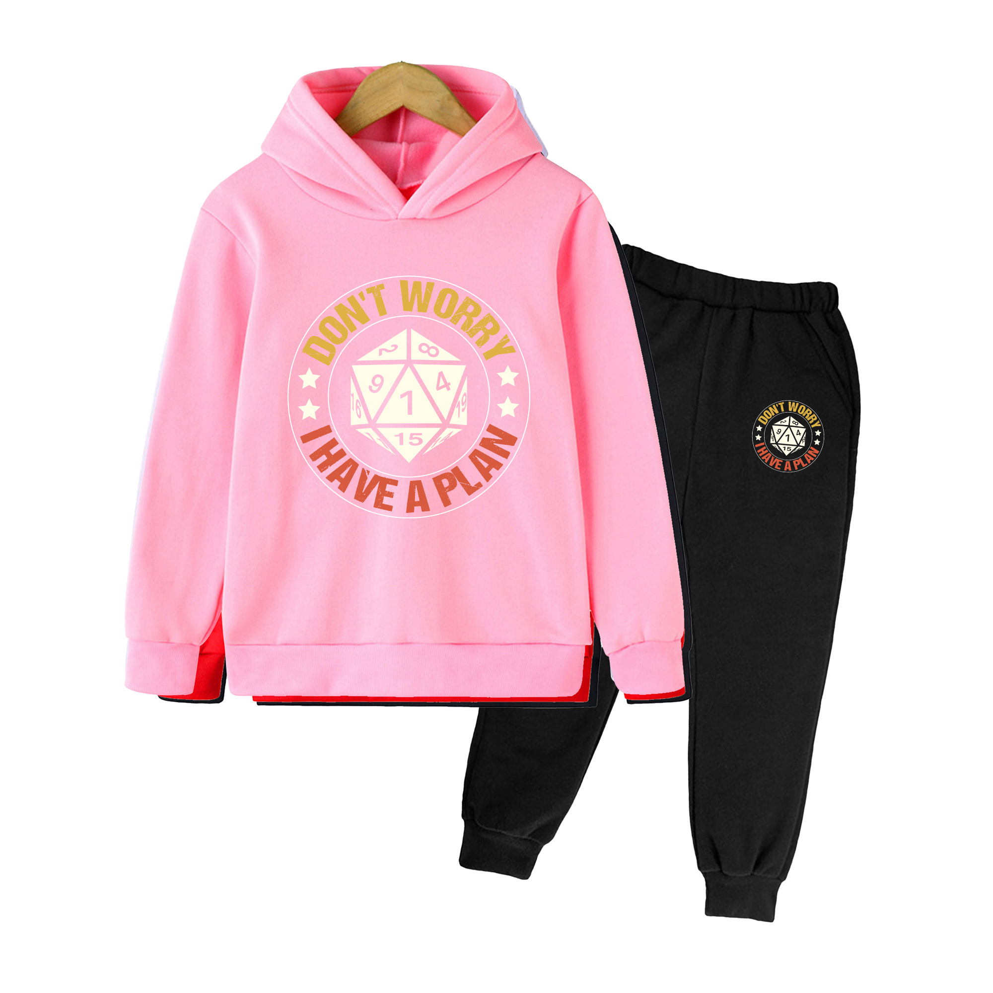 Kids Hoodie and Sweatpants Set - Winter Clothing Dnd recension och pris