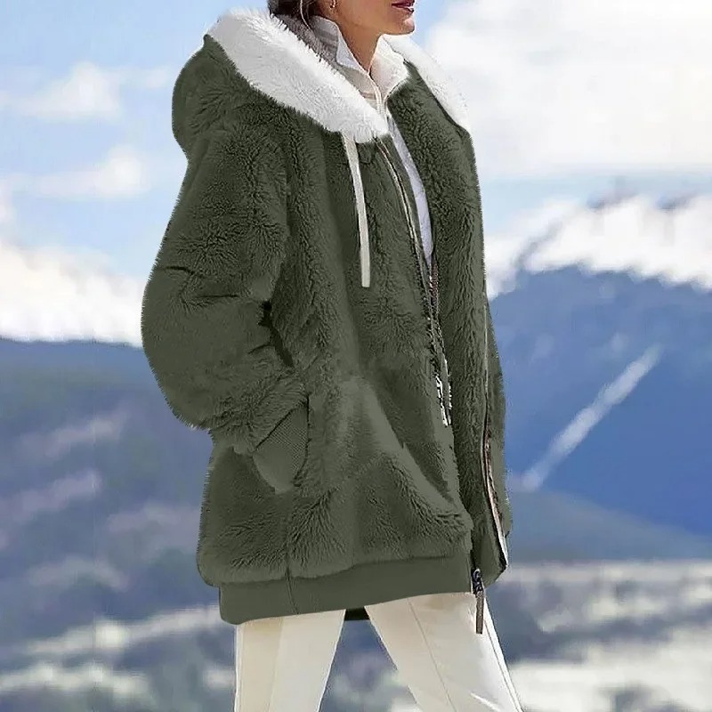 2025 Winter Warm Women Jackets - Fleece Hoodie Lined recension och pris