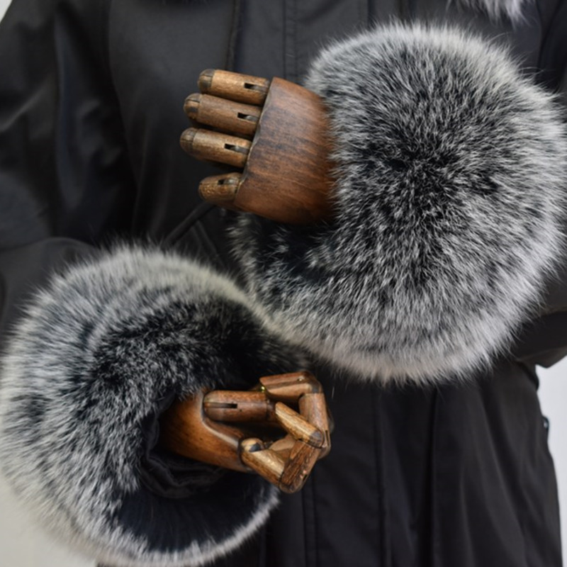 Fox Fur Cuffs For Women Whole  - Winter Clothing Pk recension och pris