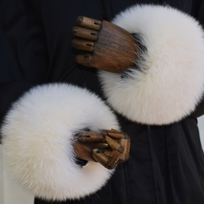 Fox Fur Cuffs For Women Whole  - Winter Clothing Pk recension och pris