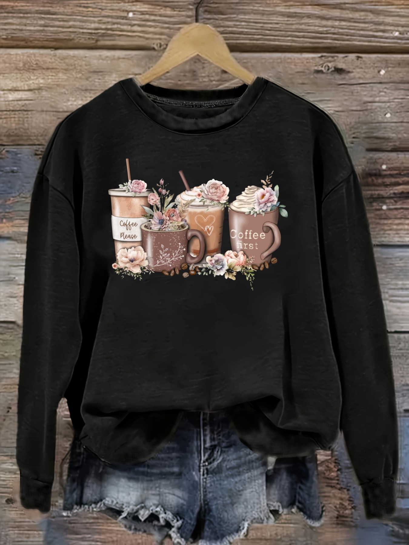 Women's Casual Long Sleeve Cre - Winter Clothing For recension och pris