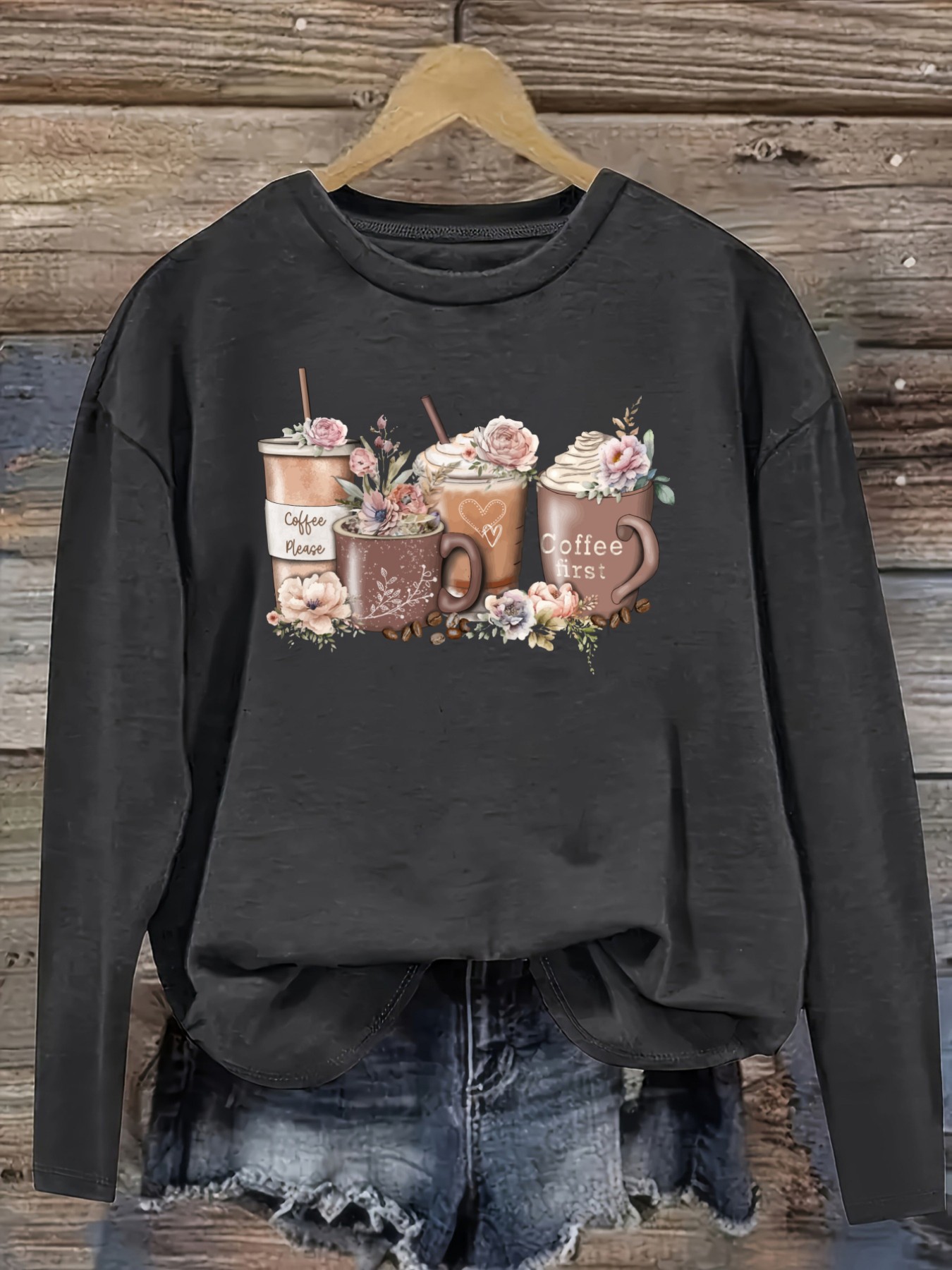 Women's Casual Long Sleeve Cre - Winter Clothing For recension och pris