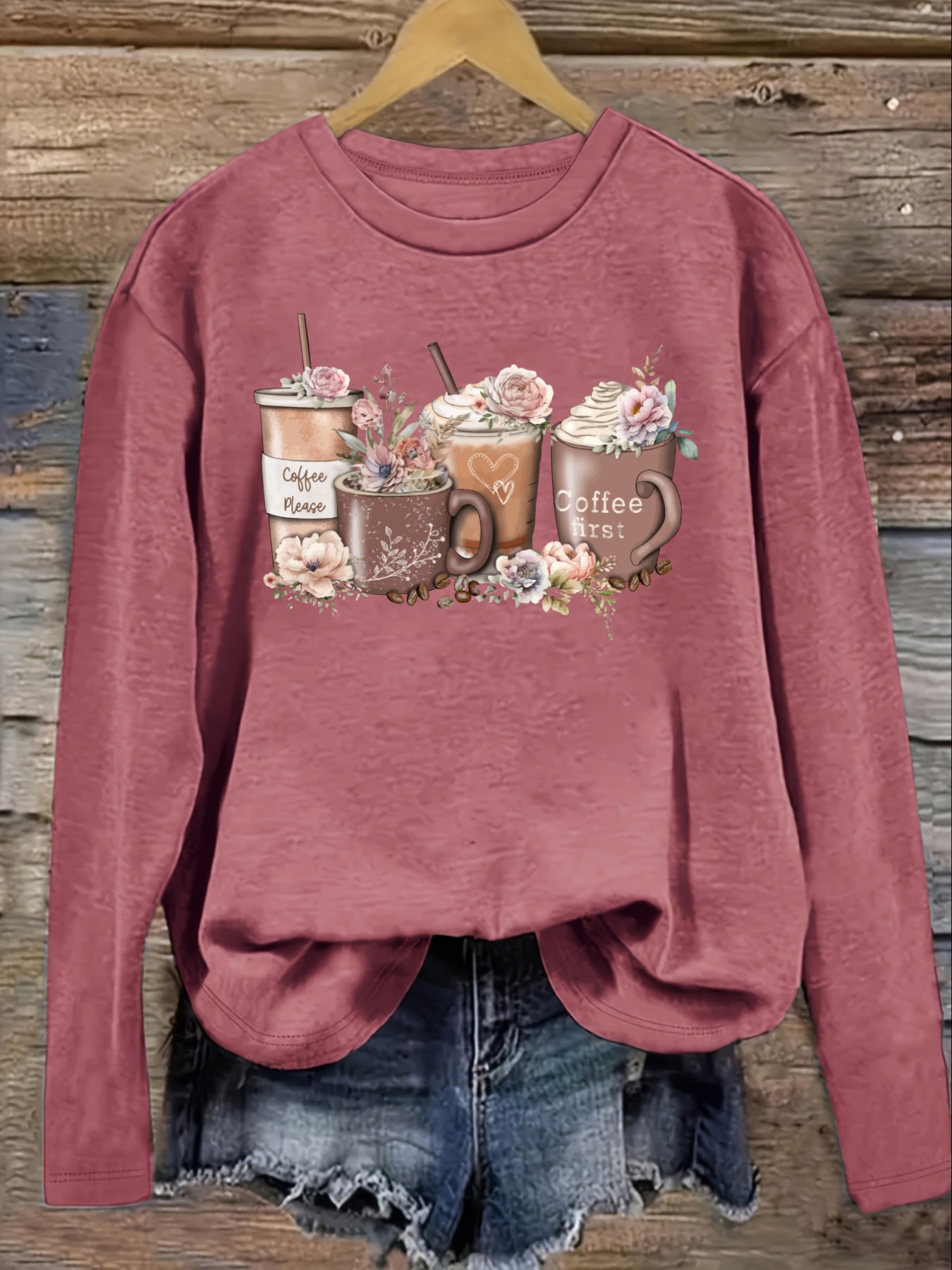 Women's Casual Long Sleeve Cre - Winter Clothing For recension och pris