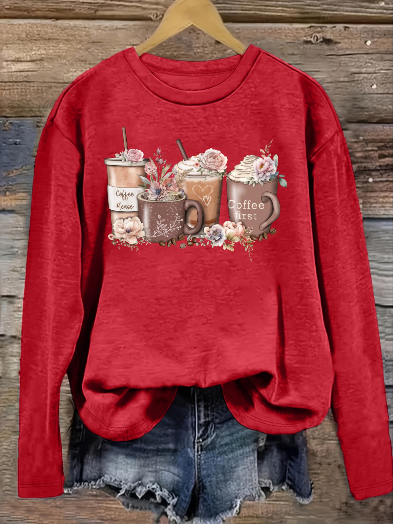 Women's Casual Long Sleeve Cre - Winter Clothing For recension och pris