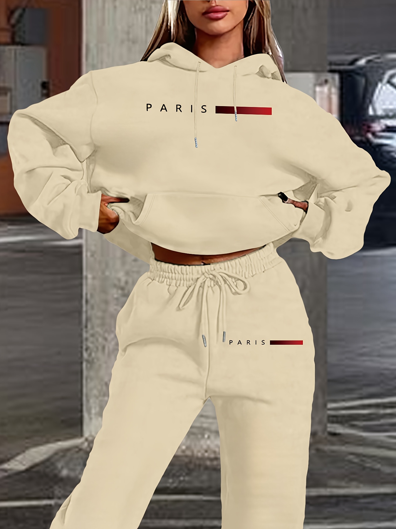 New Women's Sets Hoodie and Pa - Winter Clothing For recension och pris