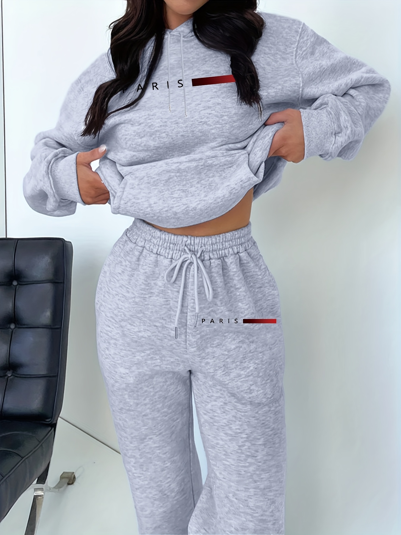 New Women's Sets Hoodie and Pa - Winter Clothing For recension och pris