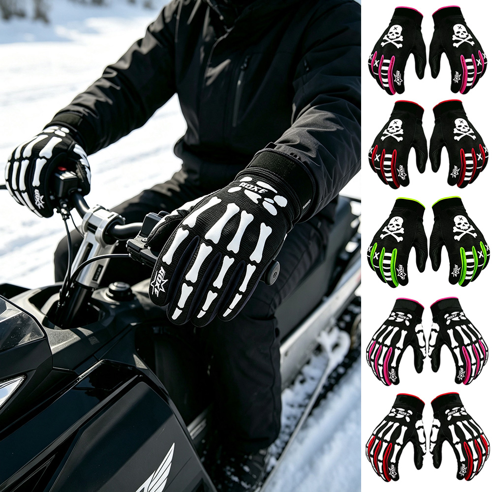Anti‑Slip Protective Snowmobil - Knit Glove Touch Screen recension och pris