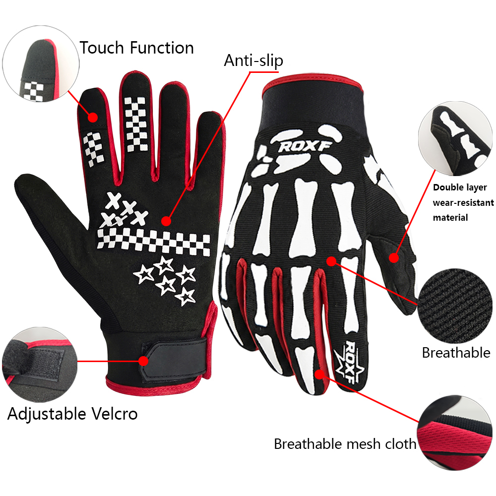 Anti‑Slip Protective Snowmobil - Knit Glove Touch Screen recension och pris