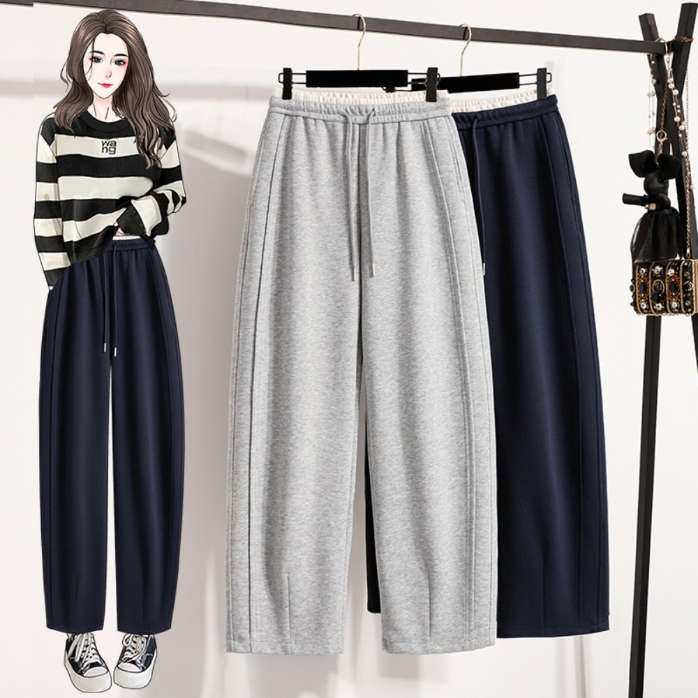 Casual High Waist Spliced Stra - Winter Clothing Plus Size recension och pris