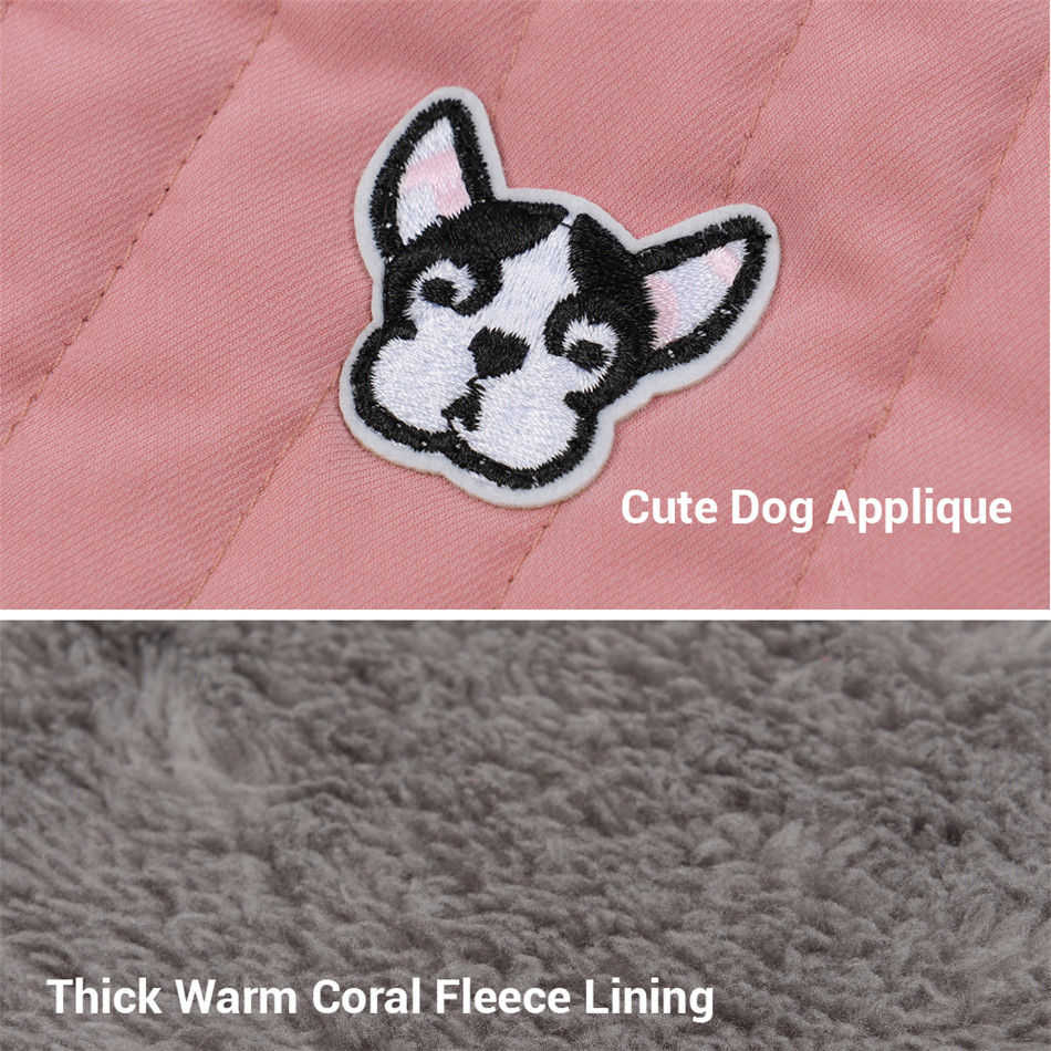 Winter Dog Clothes Thick Fleec - Fleece Hoodie Lined recension och pris