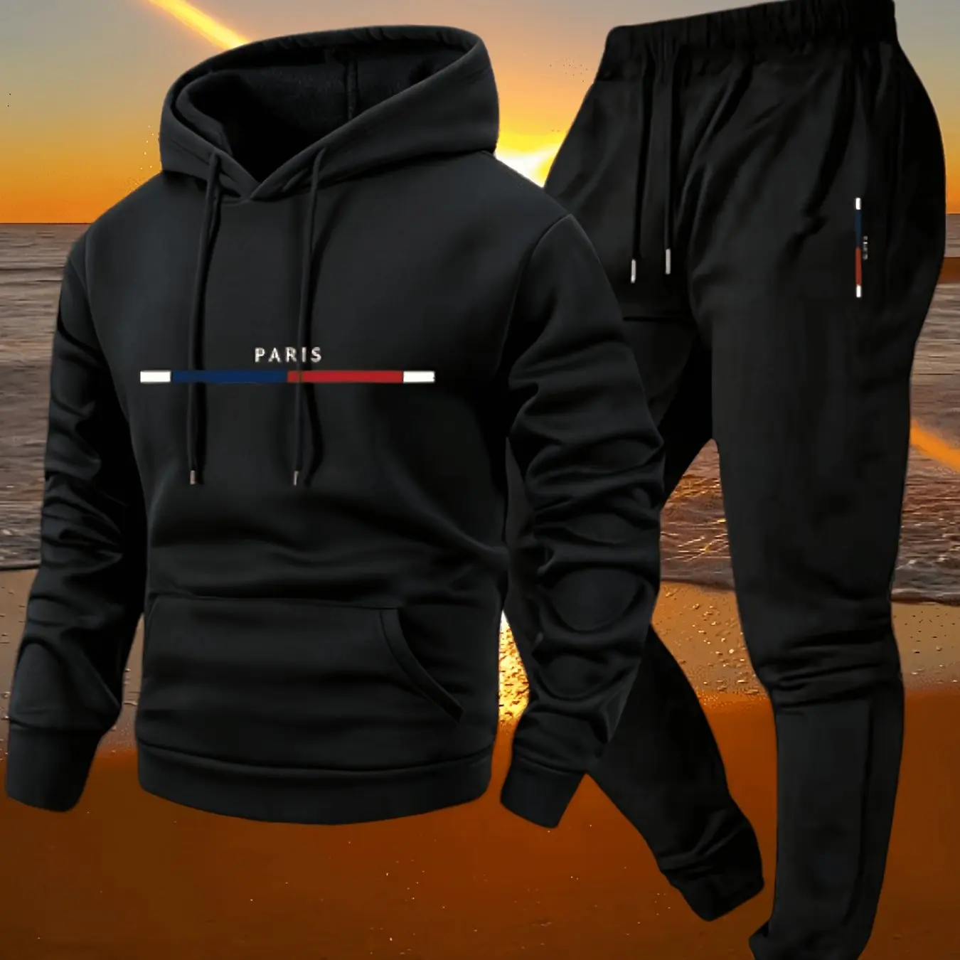 New autumn hoodie hooded set f - Fleece Hoodie Lined recension och pris