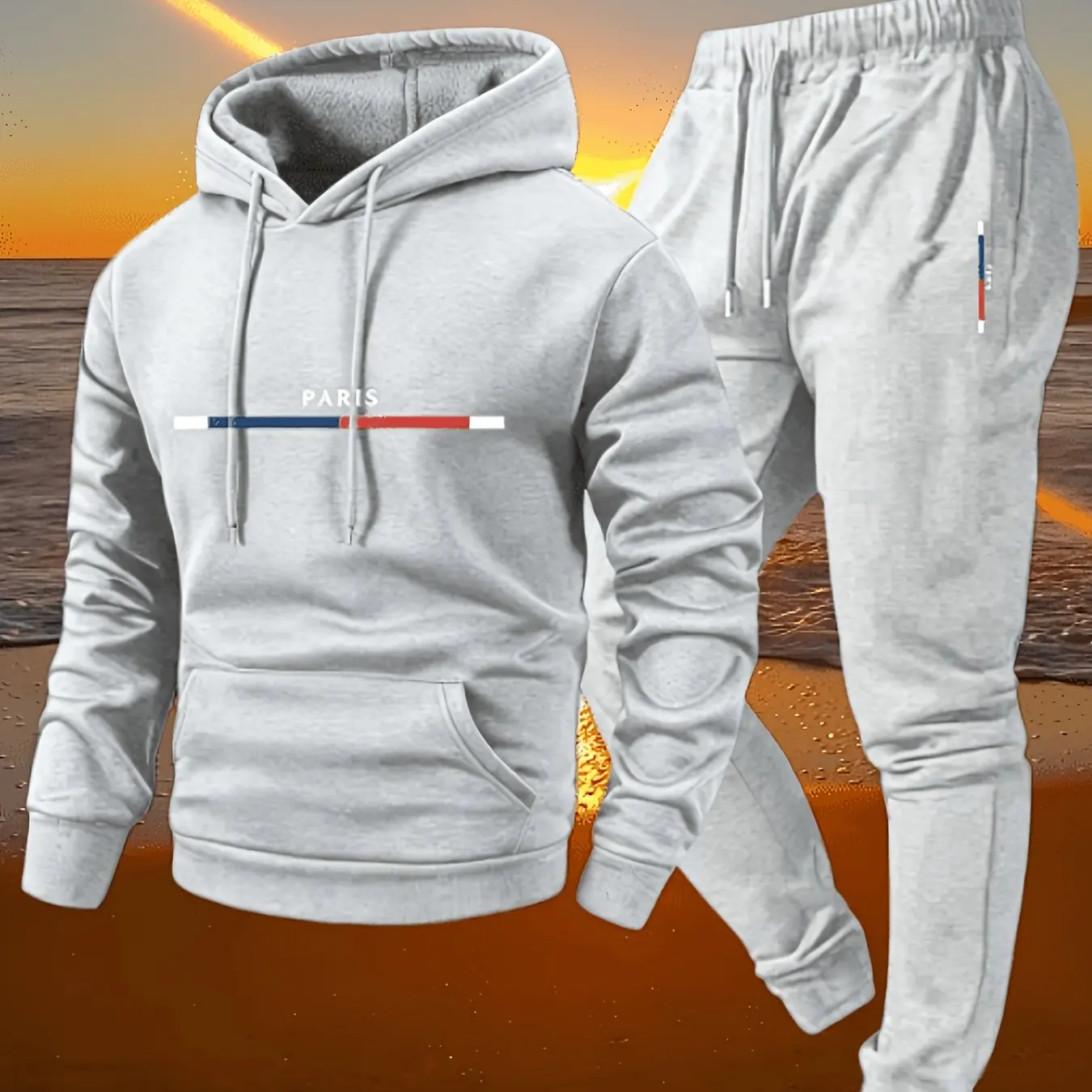 New autumn hoodie hooded set f - Fleece Hoodie Lined recension och pris