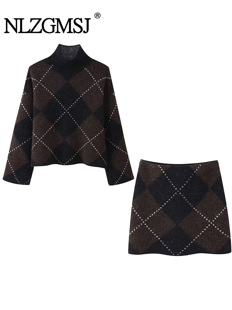 NLZGMSJ Women Knitted Sets 202 - Winter Clothing Pk recension och pris