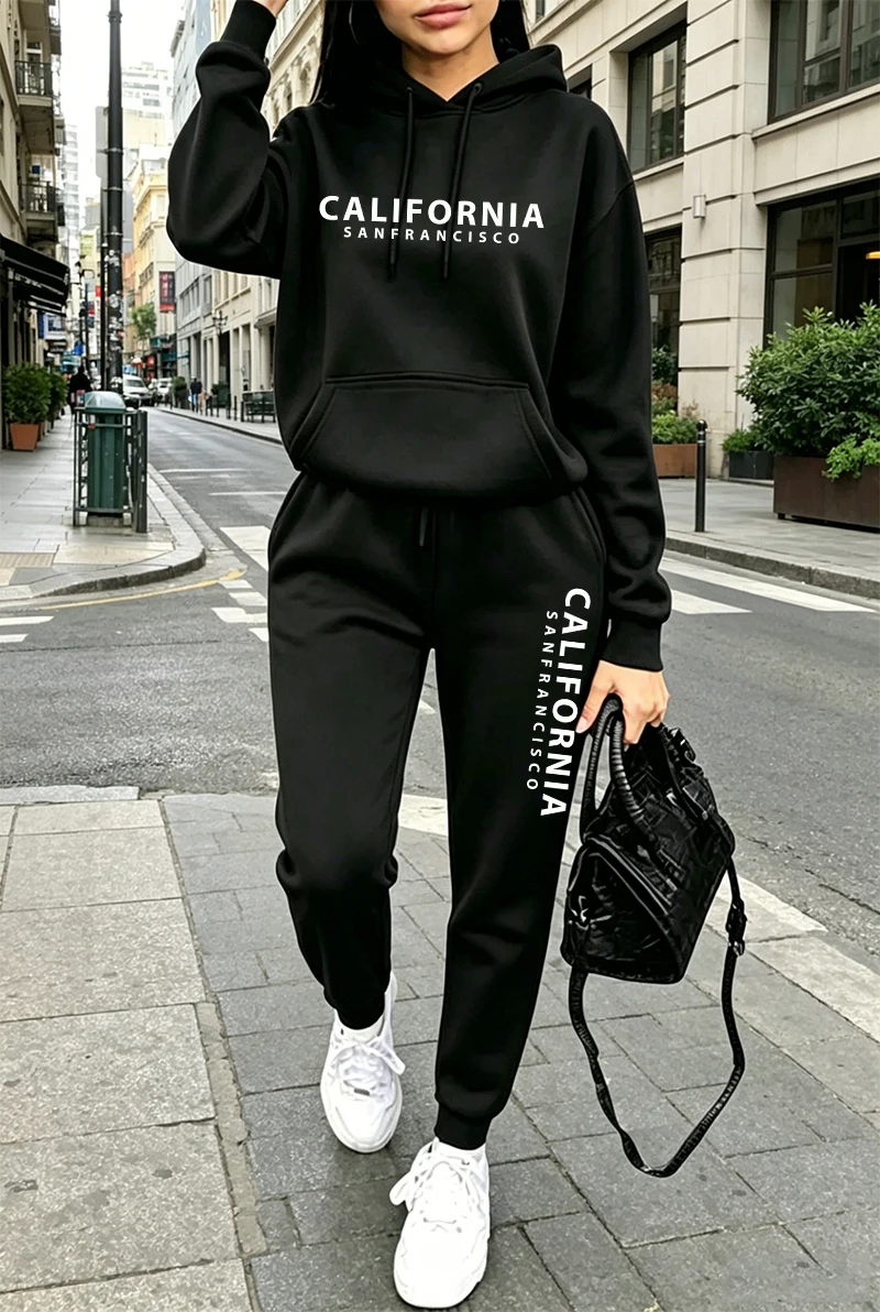 Quality Womens Tracksuit Print - Winter Clothing For recension och pris