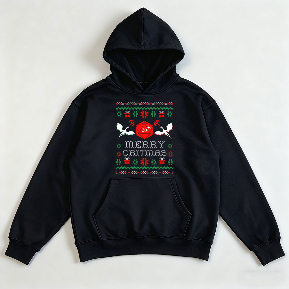 2025 DND CHRISTMAS SWEATER Dnd - Winter Clothing Dnd recension och pris