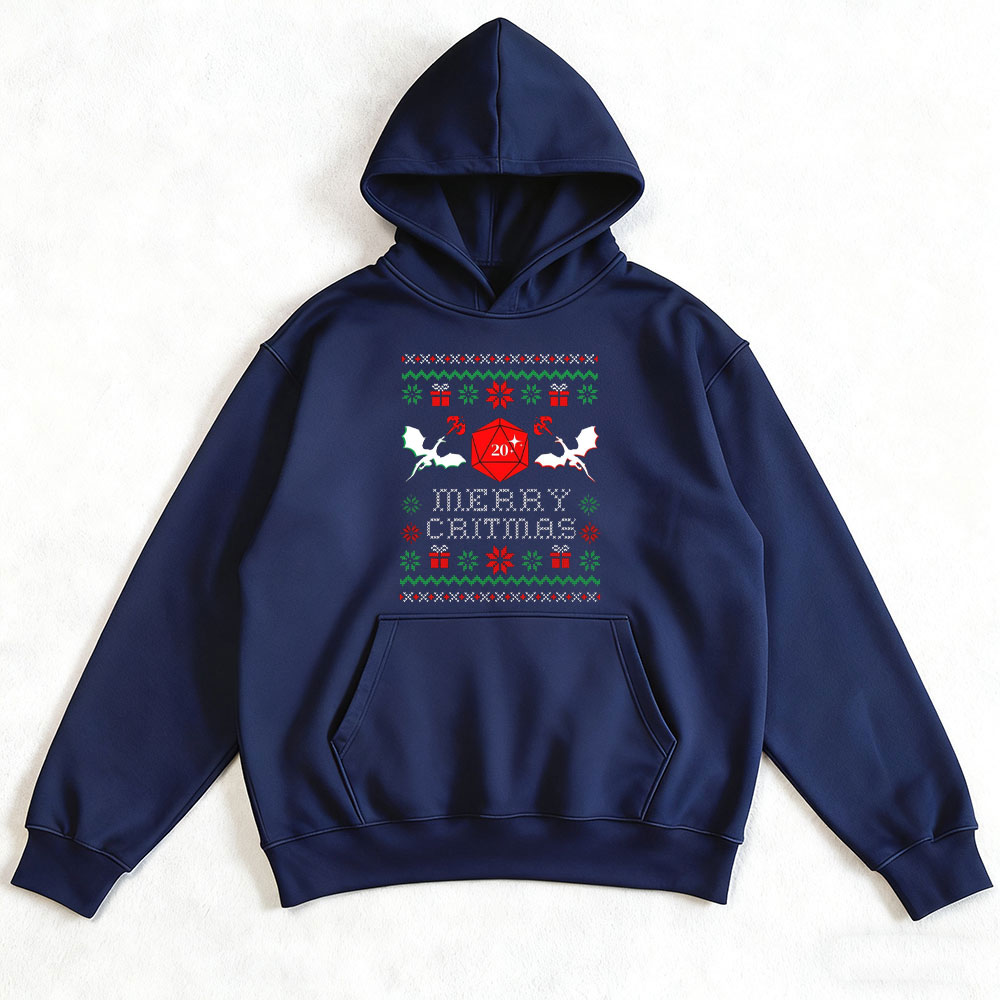 2025 DND CHRISTMAS SWEATER Dnd - Winter Clothing Dnd recension och pris