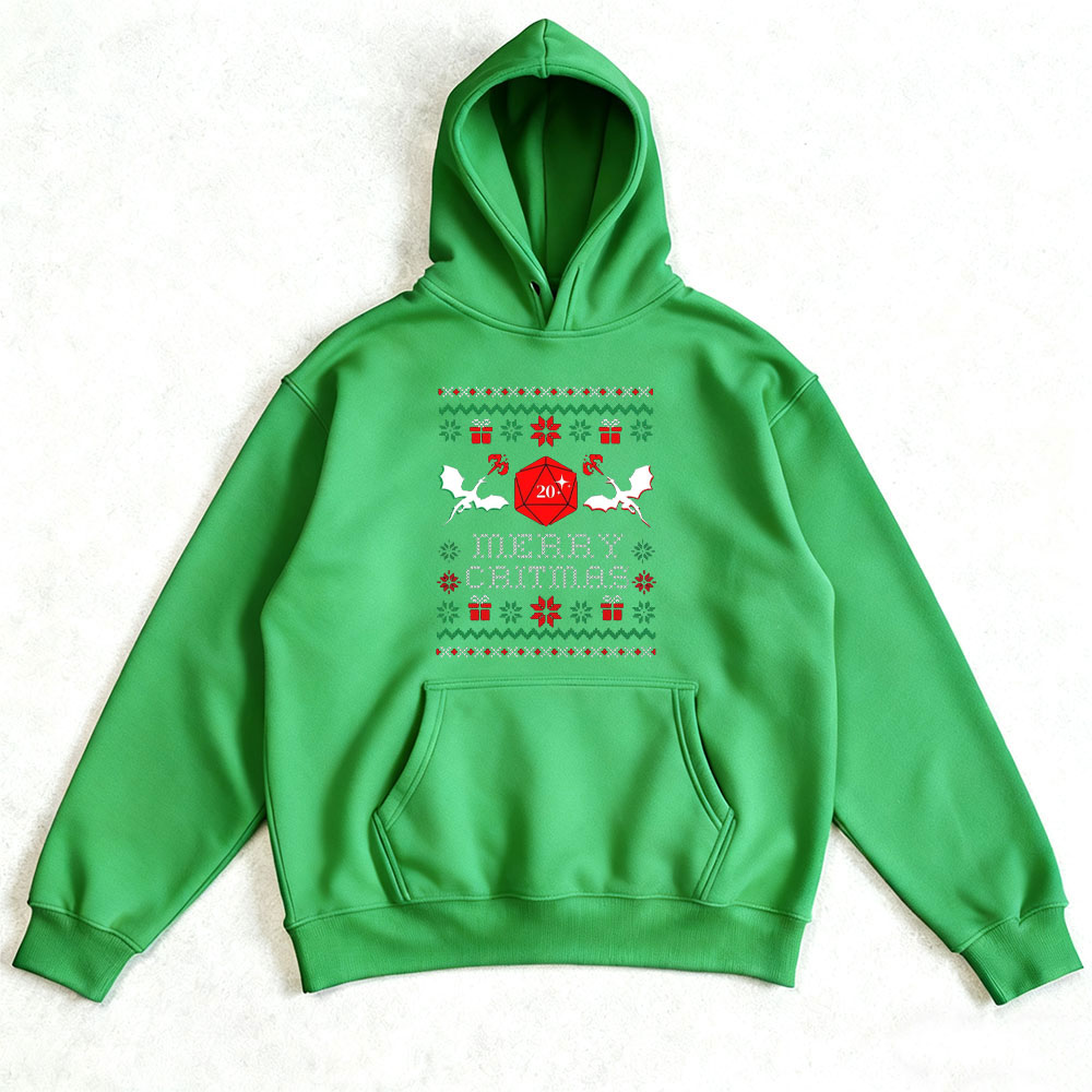 2025 DND CHRISTMAS SWEATER Dnd - Winter Clothing Dnd recension och pris