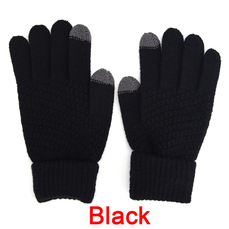 Wholesale Knitted Winter  Warm - Knit Glove Touch Screen recension och pris