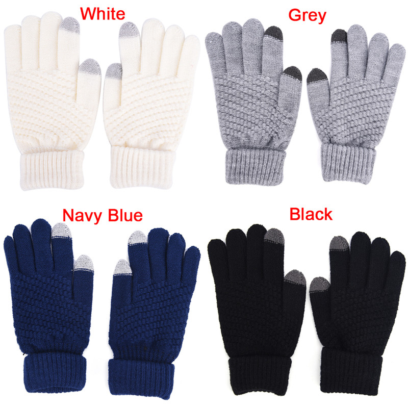 Wholesale Knitted Winter  Warm - Knit Glove Touch Screen recension och pris