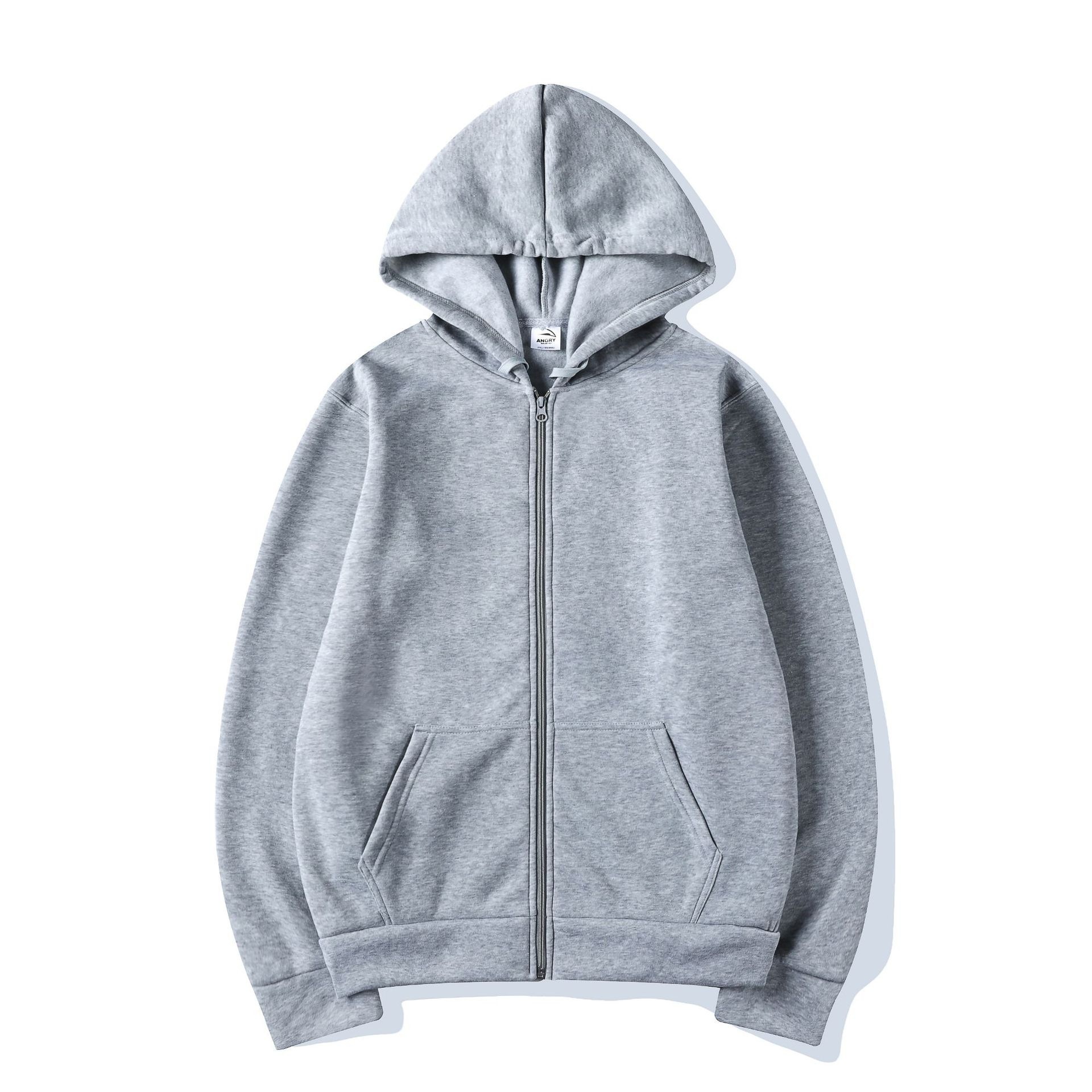 Autumn Winter New Multi Pocket - Fleece Hoodie Lined recension och pris