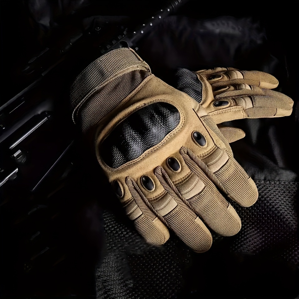 New Men's Full Finger Tactical - Knit Glove Touch Screen recension och pris