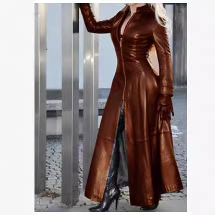 plus Size Slim Fit Zipper Coll - Winter Clothing Plus Size recension och pris