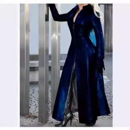 plus Size Slim Fit Zipper Coll - Winter Clothing Plus Size recension och pris