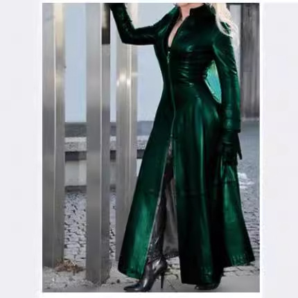 plus Size Slim Fit Zipper Coll - Winter Clothing Plus Size recension och pris