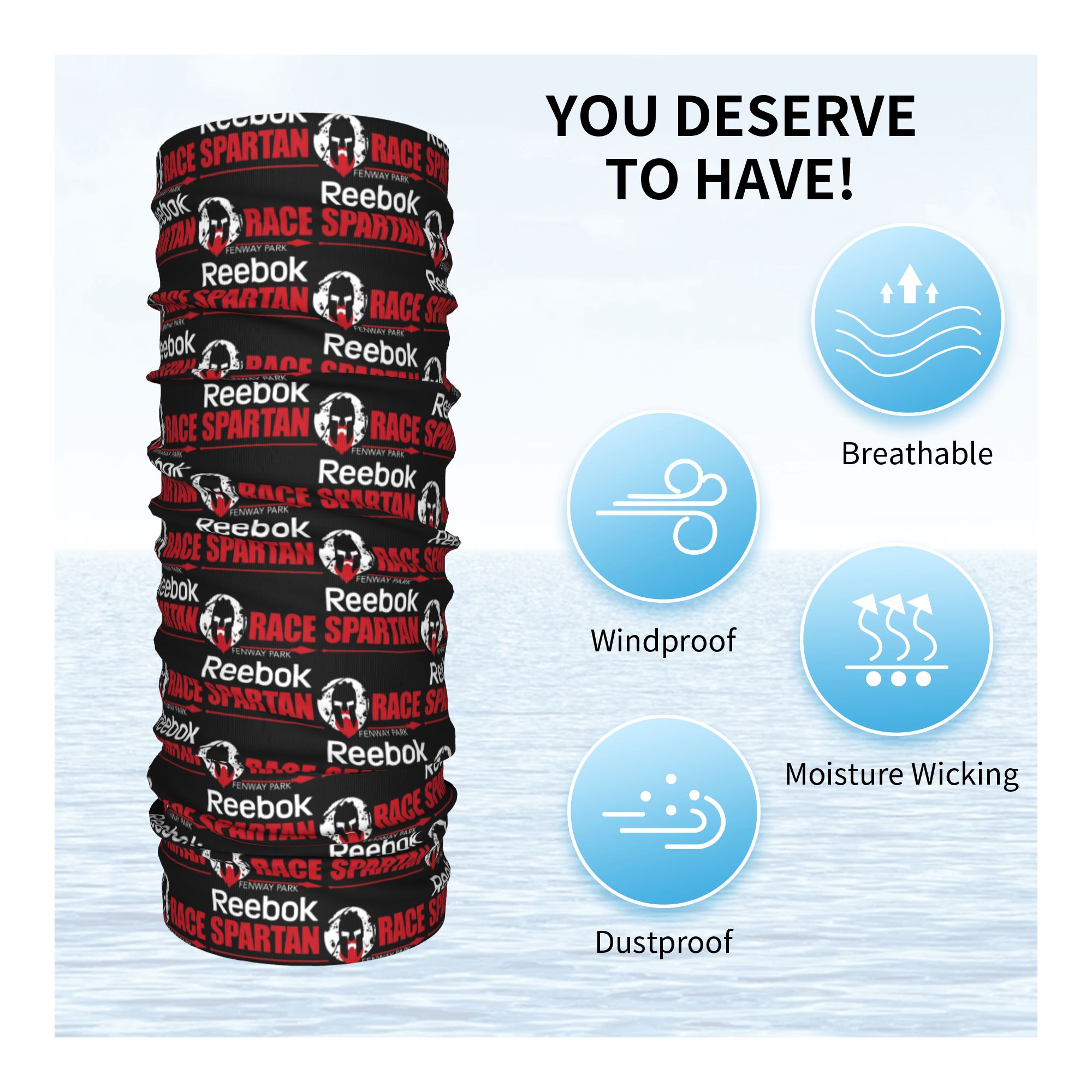 Spartan Race Sparta Race Banda - Neck Gaiter Fleece recension och pris