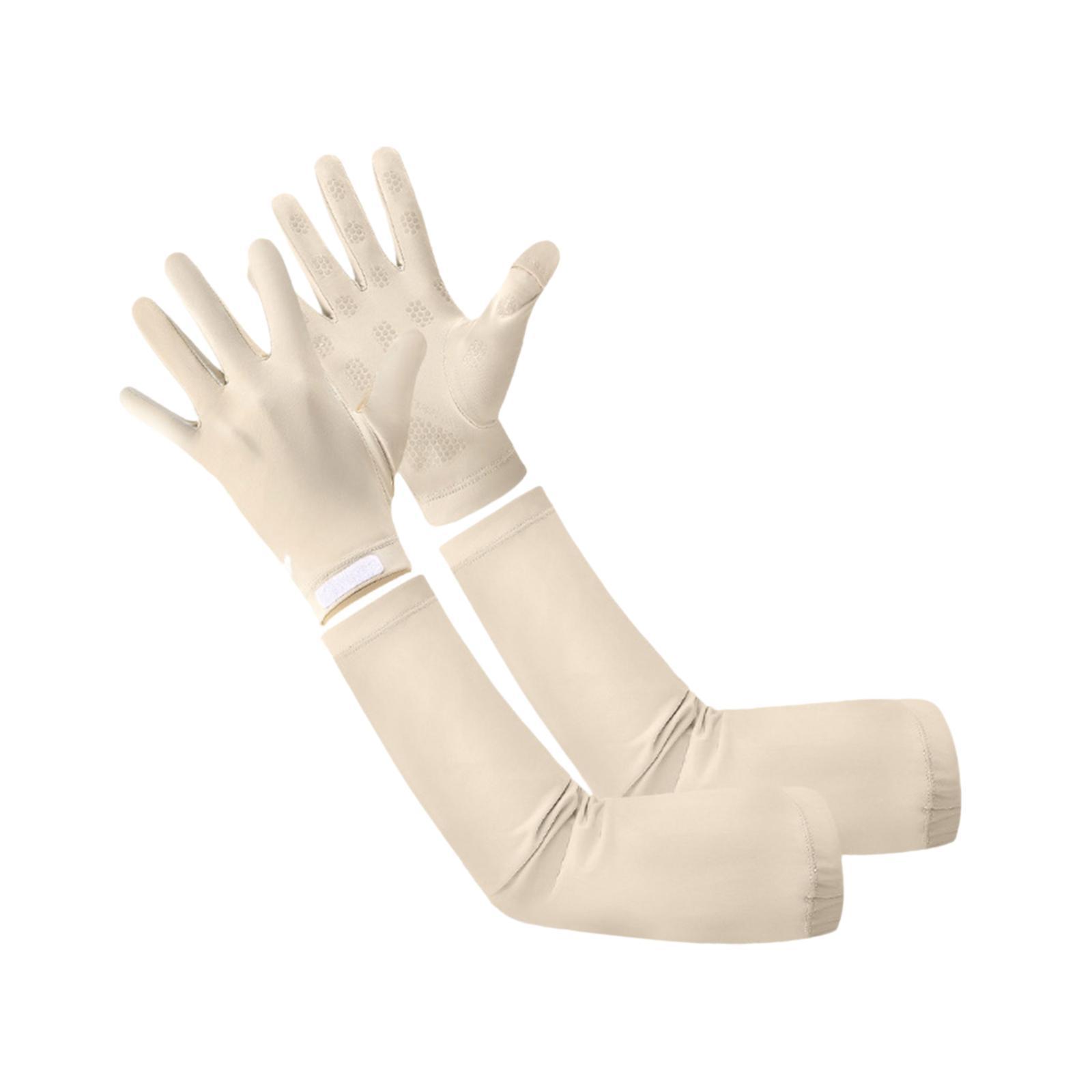 Full Finger Cooling Arm Sleeve - Knit Glove Touch Screen recension och pris