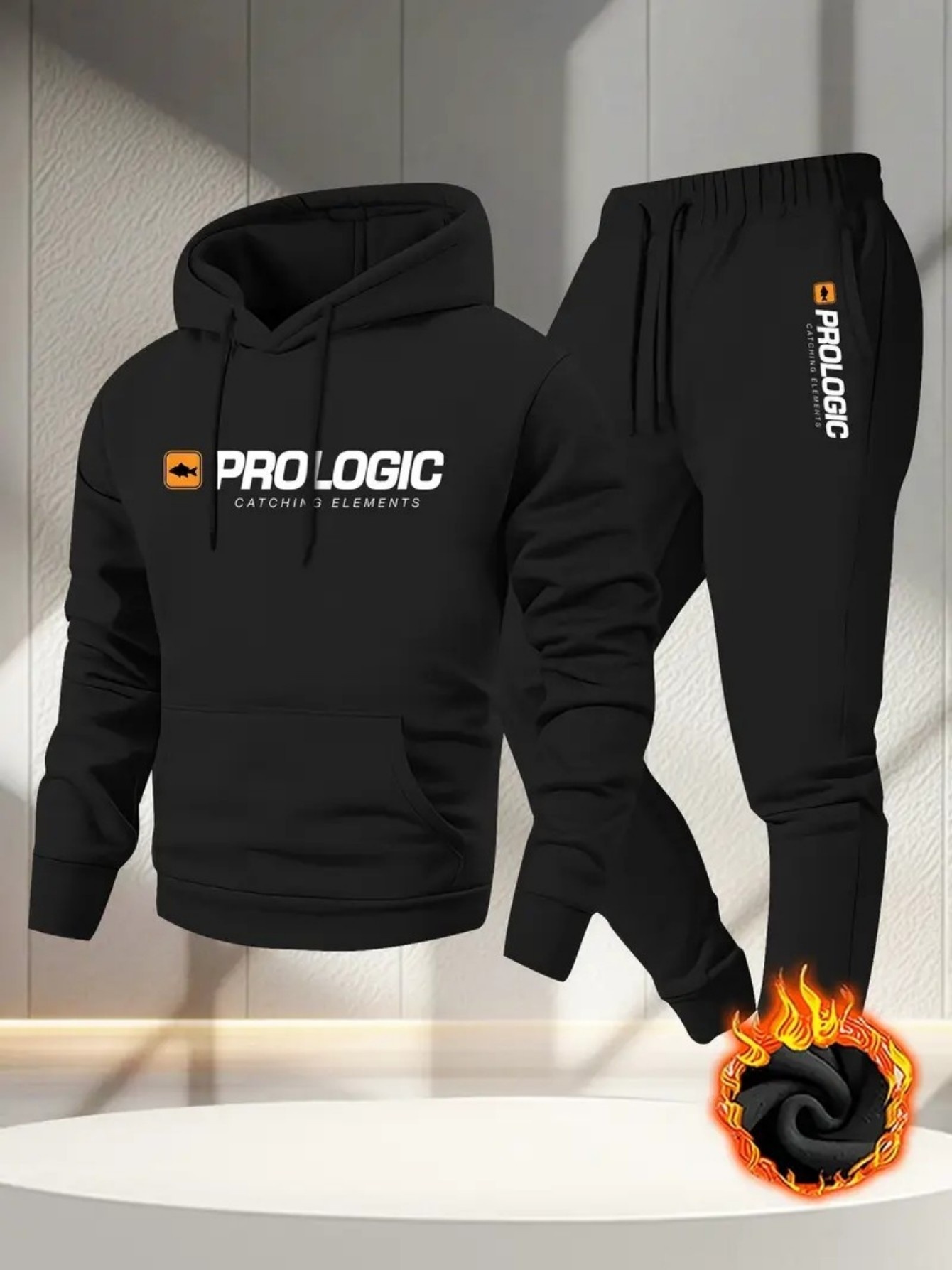 Men Printed Fleece Lined Hoodi - Fleece Hoodie Lined recension och pris