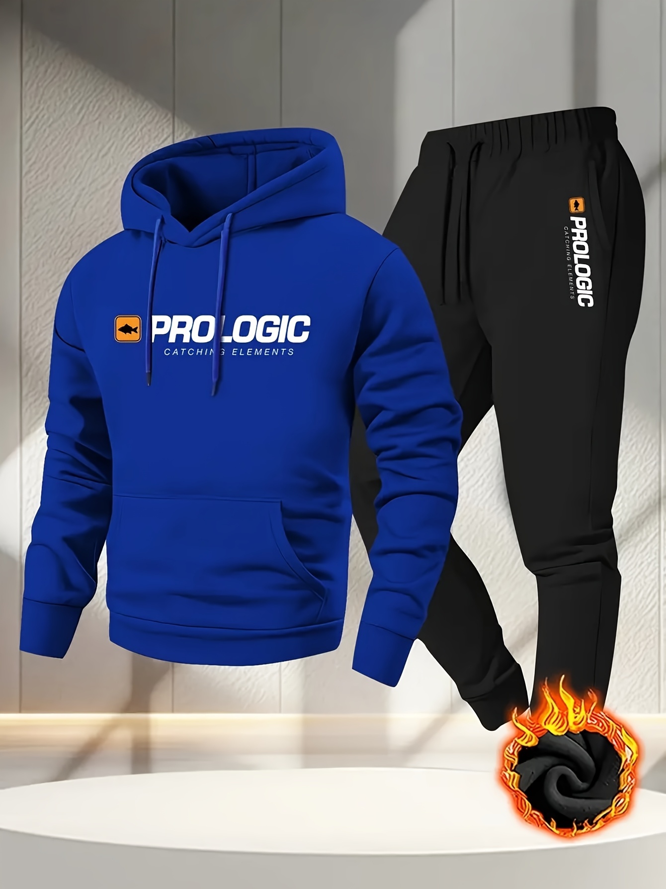 Men Printed Fleece Lined Hoodi - Fleece Hoodie Lined recension och pris
