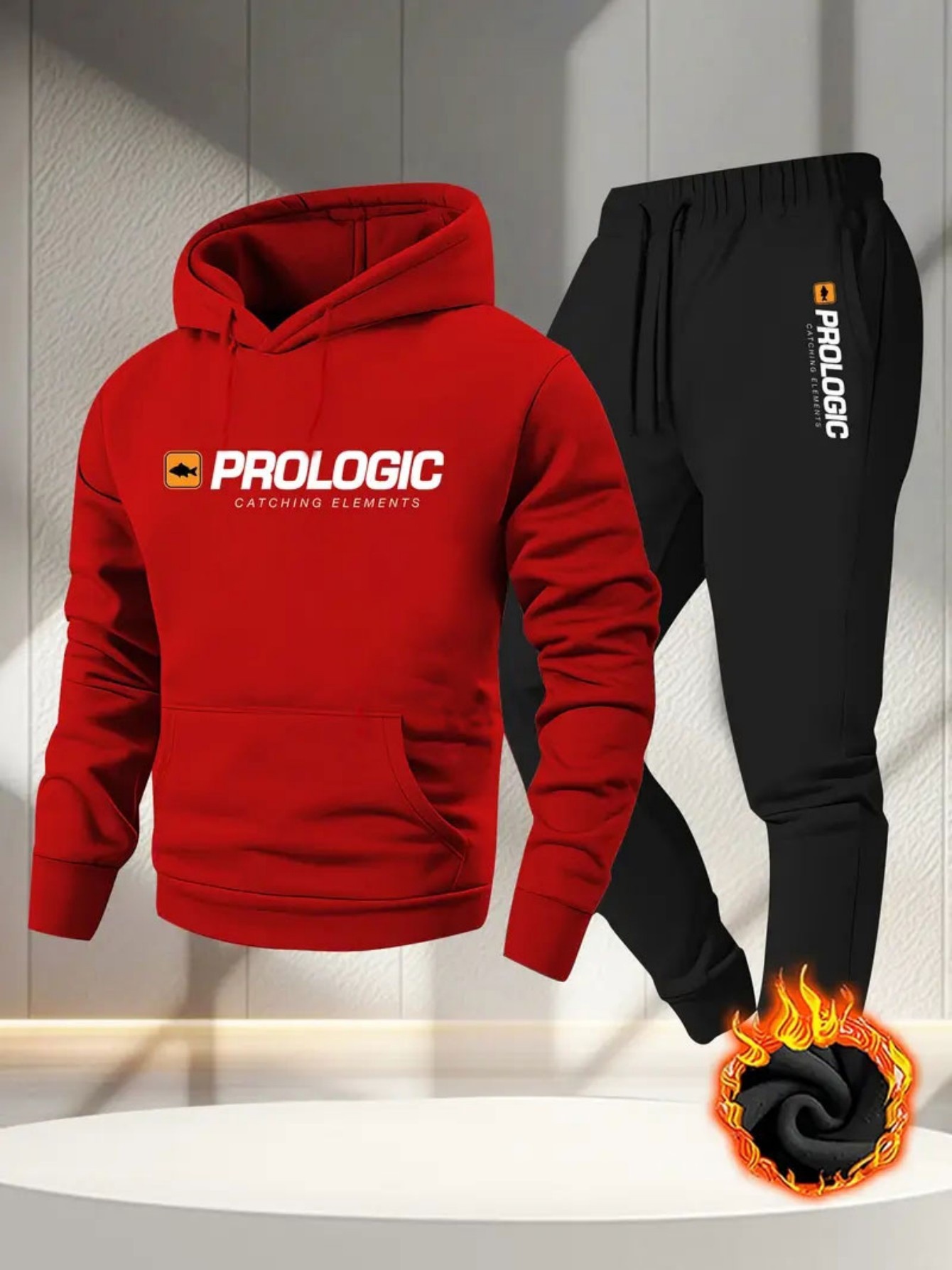 Men Printed Fleece Lined Hoodi - Fleece Hoodie Lined recension och pris
